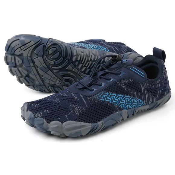 WHITIN Men's Trail Running Shoes Minimalist Barefoot 5 Fingers Wide Toe Box 12 - Picture 1 of 15